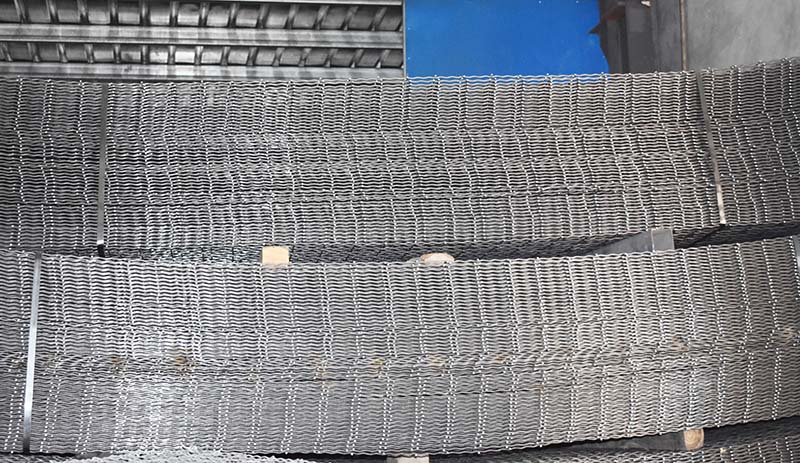 礦用軋花編織網